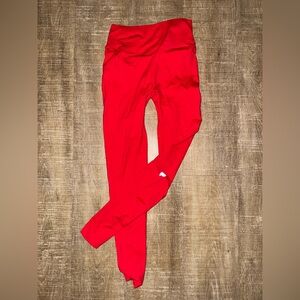 Red Fabletics Legging